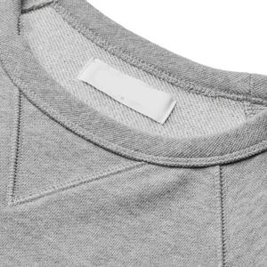 Sweat-shirt pull à séchage rapide pour hommes de haute qualité couleur grise Unique meilleure vente sweats à col rond de marque privée - Product Image 5