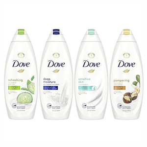 Gel douche hydratant Dove, gel douche hydratant en profondeur avec pompe, gel douche Dove Care By Nature 400 ml - Product Image 5