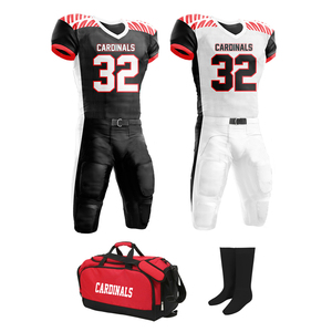 Conjunto de Camiseta de Fútbol Americano Personalizable con Estampado, Manga Corta, Transpirable, de Spandex/Poliéster, Tallas Grandes para Hombre - Product Image 5