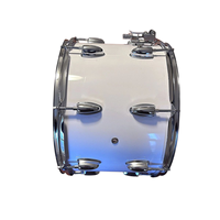 Custom High Quality Handmade Double Layer Poplar Wood Snare Drum Oilpaper Heads Coated Stainless Steel for Live Marching Band