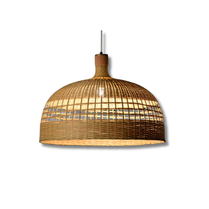 Ilumine su espacio con exquisitas farolillos de bambú de ratán: Elegancia de inspiración japonesa con forma de lámpara de Vietnam - Product Image 1