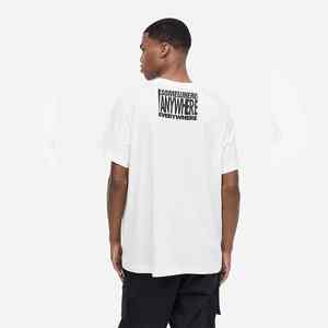 Peso pesado 250-300 Gsm Algodón Camisetas de cuello redondo de gran tamaño para hombres Serigrafía personalizada en Pakistán - Product Image 6