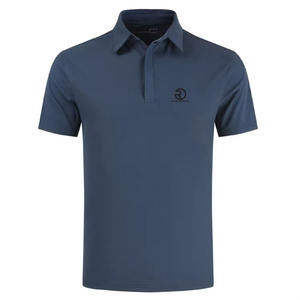 Polos pour hommes 100% coton Polos sur mesure Polos de golf vierges Logo douanier Fashion Plain Dyed Casual Knitted Men - Product Image 4