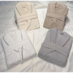 เสื้อคลุมอาบน้ำผ้าฝ้าย100% แห้งเร็วหลากสีทำจากไก่งวง - Product Image 3