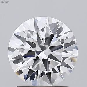 E Color VS1 Claridad Tamaño 1,62 Ct Pulido Labgrown Diamante Forma Redonda Joyería de Diamantes Sueltos - Product Image 1