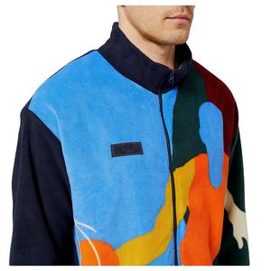 Chaqueta polar personalizada para hombre con cremallera completa, ropa de interior y exterior de alta calidad para invierno, chaqueta polar con diseño de logotipo personalizado - Product Image 4