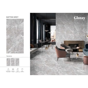 Vistaar กระเบื้องปูพื้นพอร์ซเลนเคลือบเงาขนาด600x1200มม. ทันสมัยโรงงานอินเดีย - Product Image 5