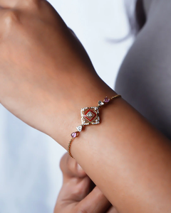 Pulsera de Chakra Raíz para Conexión a Tierra, Estabilidad, Seguridad, Fuerza Interior y Equilibrio Emocional con Cristales Curativos Naturales - Product Image 3