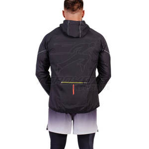Chaqueta de entrenamiento con forma atlética para hombre, cremallera completa de invierno con área segura en el pecho y cintura abierta, pistas inspiradas, diseño transpirable - Product Image 3