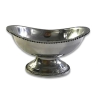 Venta caliente deberá Chocolate Candy Bowl Fancy Modern Design Set de 2 Metal shall Vajilla Candy Bowl Cuencos decorativos únicos