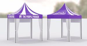 Carpa Plegable para Eventos, de Poliéster, Impermeable, para las Cuatro Estaciones, de 10x20 pies (3x6 m), para Ferias Comerciales, Publicidad y Exposiciones - Product Image 2