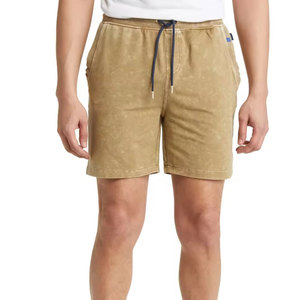 Quick Dry Breathable Acid Wash Casual <b>Mid</b> Shorts 100% Cotton Drawstring Closure Hot Selling Premium Quality Wholesale Price - Product Image 1