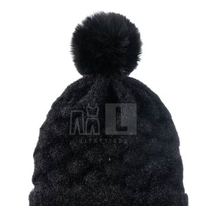 Nueva llegada Tejer Gorros Sombreros 100% Lana Hecho Tejer Gorros Sombreros Jacquard Gorros Sombreros - Product Image 3