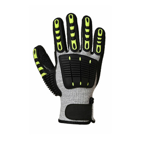 Gants de Protection en caoutchouc thermoplastique, vente en gros, sécurité résistante aux chocs, gants de travail mécaniques Anti-coupure avec logo personnalisé - Product Image 2