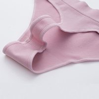 Sous-vêtements en coton sans couture confortables pour femmes, tissu doux et respirant, taille élastique, coupe extensible, couverture complète