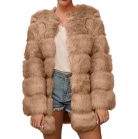 Poids lourd grande taille femmes haut court imperméable fourrure fausse fourrure veste dames coquille souple épais personnalisé femmes fourrure vestes respirant