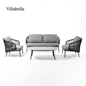 Ensemble de meubles de jardin de luxe pour hôtel, canapé d'extérieur en aluminium, salon, villa, meubles de patio pour piscine, terrasse, complexe hôtelier - Product Image 3