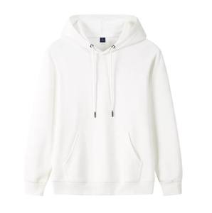 Unisex Heavyweight <b>Fleece</b> Pullover Hoodies 100% Cotton Oversized Blank Sweatshirts Plain Dyed Plus Size <b>Hoodie</b> for <b>Men</b> Winter - Product Image 5