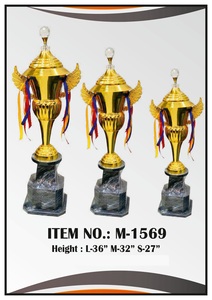 Trofeo de Metal Ligero, Resistente al Agua y Duradero en COLORES VARIADOS para Deportes, Juegos, Uso en Exteriores y para Todas las Estaciones - Product Image 2