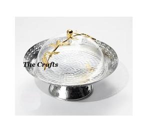 ชุดขาตั้งเค้กดีไซน์สวยงาม ทำจากลวดเหล็ก สำหรับวางขนมหวาน ช็อกโกแลต ชุด 2 ชิ้น ขนาดต่างกัน สำหรับใช้บนโต๊ะอาหาร - Product Image 5