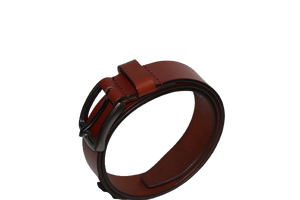 Ceinture en cuir véritable en peau de vache 100% en gros Style décontracté avec alliage pour boucle personnalisable du fournisseur - Product Image 4