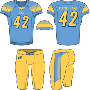 Ensembles d'uniformes de football américain imprimés par transfert de sublimation de qualité pour une utilisation en équipe adulte-Respirant et à séchage rapide - Product Image 1