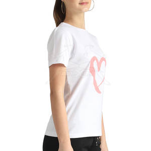 2024 nouveau Style femmes col rond à manches courtes matériau doux séchage rapide respirant femmes t-shirt - Product Image 3