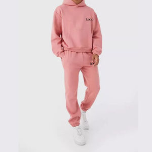 New High Quality Jogging Suits Cotton Long Sleeve <b>Men</b> Sweatsuit Solid Color Customization <b>Sweat</b> <b>Pants</b> <b>Men</b> jogging Set - Product Image 6