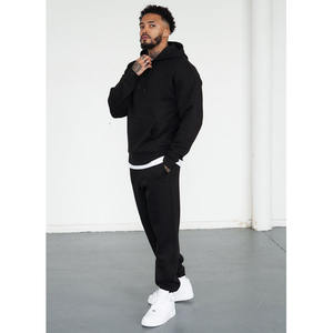 High Quality Casual Hooded Heavyweight <b>Oversized</b> <b>Hoodie</b> Puff Printing logo Custom Hoodies for Men - Product Image 5