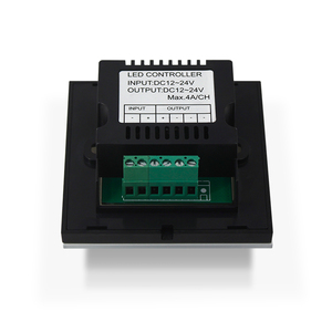 Nuovo display digitale pannello di vetro oscuramento interruttore sulla manopola <span class=keywords><strong>LED</strong></span> controller didimmer rotante per striscia di luce - Product Image 3