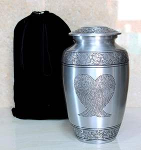 Urne funéraire classique en métal 2026, grande capacité, prix de gros, urnes pour cendres humaines, fournitures funéraires, Inde - Product Image 4