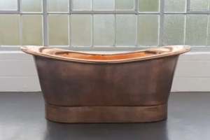 Bañera de Cobre 100% Puro Directo de Fábrica, Forma Rectangular, Bañera de Alta Calidad a Precio de Mayoreo - Product Image 2