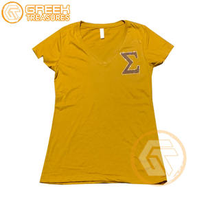 Camiseta personalizada Sigma Gamma Rho para mujer, ropa de hermandad, Jersey de algodón, camiseta transpirable de alta calidad, ropa griega para mujer - Product Image 6
