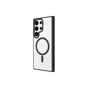 Coque en silicone chromé compatible MagSafe Netzy 14 Plus pour Samsung Galaxy S24 Ultra, protection givrée de luxe - Product Image 1