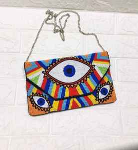 Pochette Chic Bohème Designer, Sac à Main Élégant pour Femmes, pour Mariages, Soirées, Travail, Collège et Sorties Quotidiennes - Product Image 6