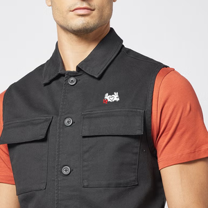 Élégant LOGO personnalisé extérieur gilet veste respirant sans manches utilitaire multi-poches séchage rapide Cargo travail hommes gilet pour garçon - Product Image 2