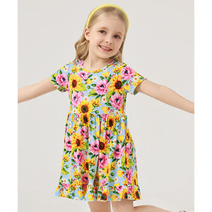Robes d'été décontractées pour filles, respirantes, mode enfant - Product Image 6