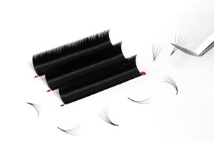 Handmade Super Dense <b>Individual</b> Eyelashes Private Label Free Design Russian <b>Lashes</b> Wholesale Faux Mink Eyelashes Custom Box OEM - Product Image 5