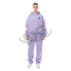 Conjunto Deportivo de Invierno para Mujer, Última Moda, Estilo Sudadera con Capucha, Talla Grande, Logotipo Personalizado, Cómodo - Product Image 4