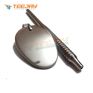 Oval Shape Handheld <b>Makeup</b> <b>Mirror</b> 3X <b>Magnifying</b> Silver Finish Textured Handle Single Side German Steel Frame Eyelash Extension - Product Image 4