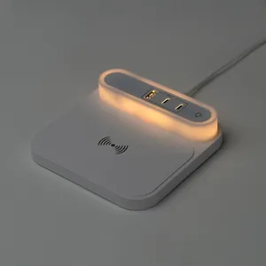 Base di Ricarica Wireless Personalizzata Jolmo, Gadget Promozionale USB - Product Image 3