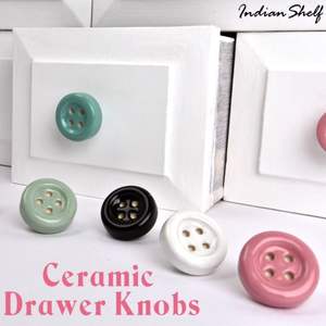 Boutons de créateur en céramique, boutons de traction roses, cuisine, armoire, porte, tiroir, commodes, 4.06 cm, enfant-38 ans, vente en gros - Product Image 5