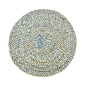 Washable Heat Resistant <b>Round</b> Braided Cotton Stitched Placemats Kitchen <b>Table</b> Place <b>Mats</b> <b>Round</b> <b>Table</b> <b>Mat</b> With Best Price From BD - Product Image 6