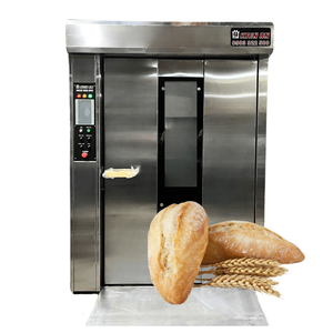 Garantía 1 año horno rotatorio con carro Altuntop 24 bandejas horno de pan de Gas Oem al por mayor para Hotel restaurante horno de Gas pan - Product Image 1