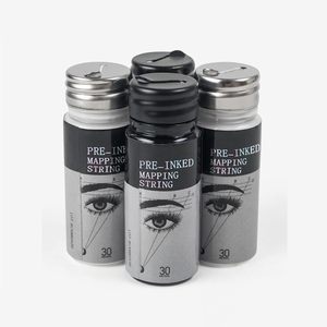 Cadena de mapeo de Microblading, marcador de cejas preentintada, hilo para tatuaje, cejas, punto blanco, herramientas de belleza, 5 colores, 20 metros - Product Image 1