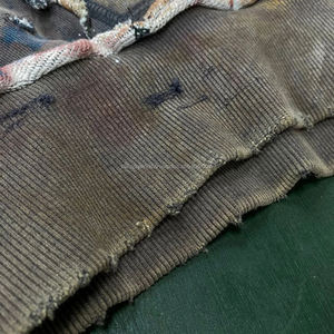 Venta al por mayor de ropa de calle personalizada de gran tamaño estilo áspero 100% algodón transpirable Sudadera con capucha de invierno - Product Image 5