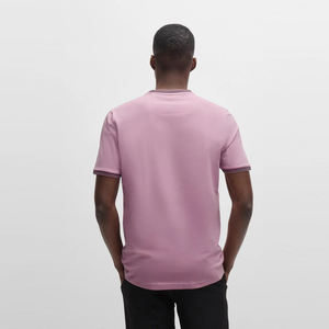 Men's 180gsm Summer Hip-Hop Style Fitness Printed T-Shirt Custom Logo Light Weight <b>Short</b> <b>Sleeve</b> <b>Knitted</b> <b>Top</b> with Letter Pattern - Product Image 4