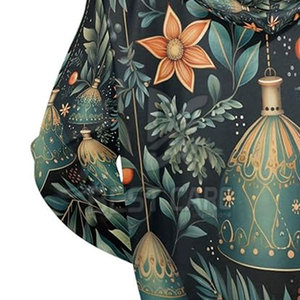 Último Estilo, Nueva Llegada, Sudadera con Capucha Estampada para Hombre en Color Sólido, Hecha de Algodón, Precios al por Mayor - Product Image 2