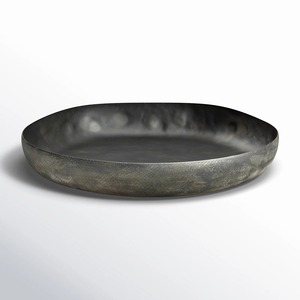 Distressed Gunmetal Serving <b>Tray</b> | Modern Farmhouse Platter - Product Image 1