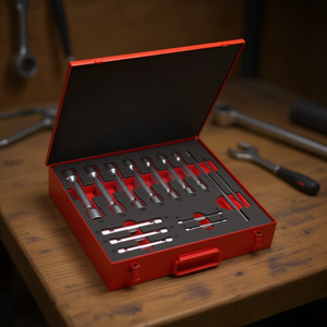 Juego de llaves de vaso dobles de alta resistencia Usag (14 piezas) Herramienta Premium para Uso Profesional - Product Image 3